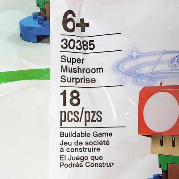 3x Lego Super Mario Super Mushroom Surprise Expansion Set 30385 - Picture 2 of 4
